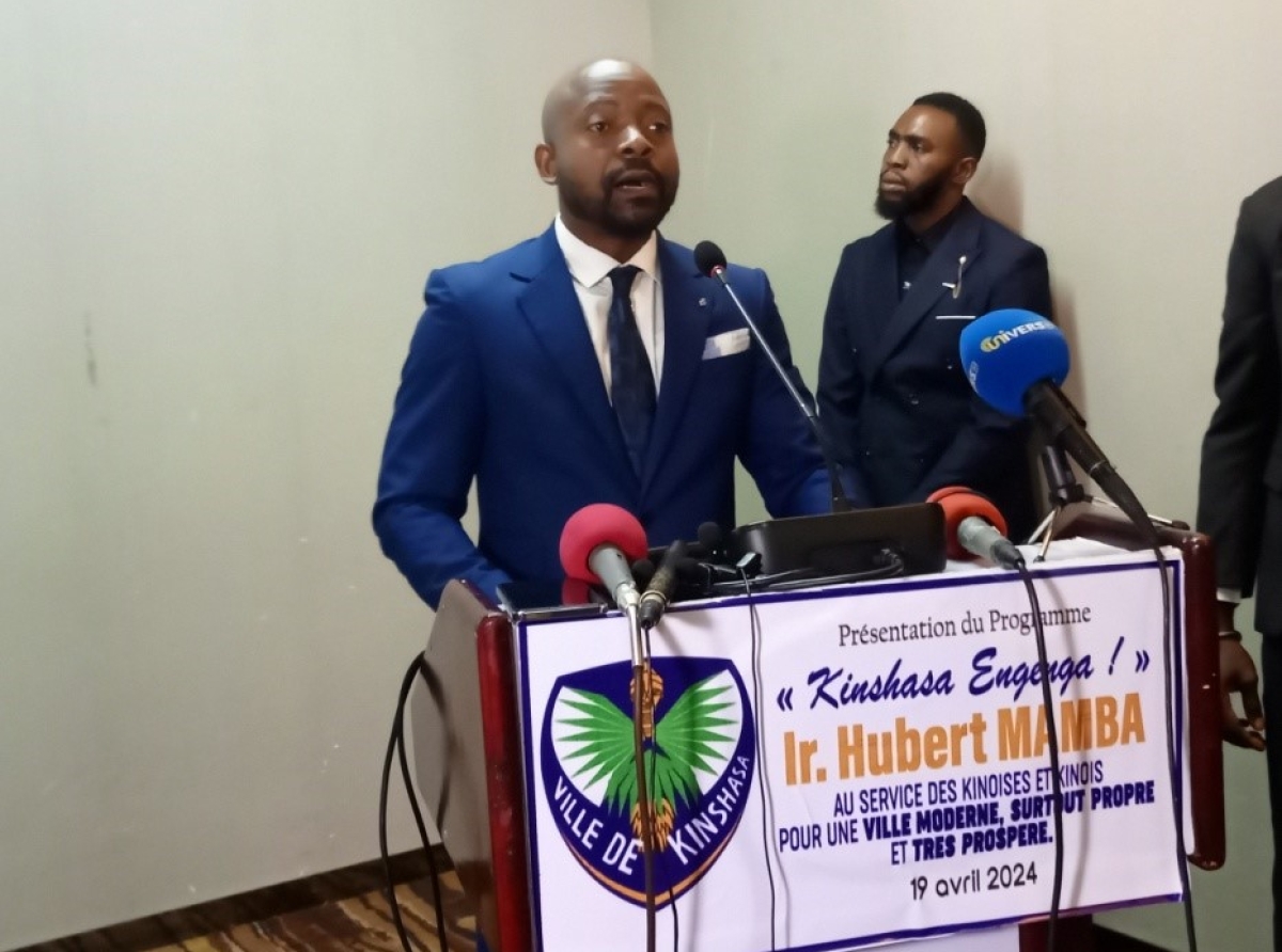 Candidat Gouverneur , Voici l’Ingénieur Hubert Mamba et son projet “Kinshasa Engenga” pour la modernisation de la Capitale congolaise ! 